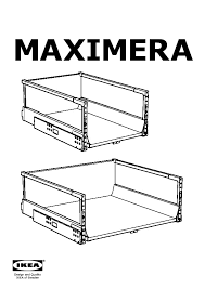 maximera drawer high white ikeapedia