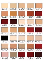 Pin By đinh Văn Nguyễn On Tutorial Study Skin Color Palette Rgb Color Codes Colors For Skin Tone