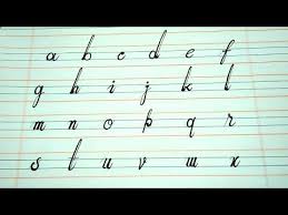 They are otherwise called alphabets. English Small Letter L Cursive Small Alphabets L English Alfabets Il How To Write English Alfabets Youtube In 2021 Small Alphabets Small Letters Lettering