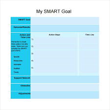 Smart goals template is a framework to monitor and analyze your companies desired goals and gives questions you need answer for achievements! Free 14 Sample Smart Goals Templates In Pdf Ms Word Excel