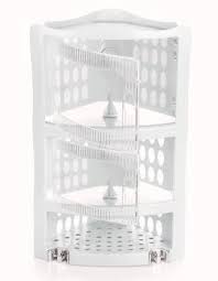 Bathroom mounted rack holder organizer shower corner storage wall shelf #plasticshelf #bathroomcornershelf #suctioncornershelf. Kuber Industries Multi Purpose Plastic Corner Rack With Door Storage Shelf For Kitchen Living Room Bathroom White Ctktc34584 Plastic Wall Shelf Price In India Buy Kuber Industries Multi Purpose Plastic Corner Rack