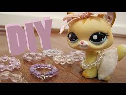 Diy Accessories How To Make Lps Necklaces 2 Lps Diy Accessories Lps Crafts Lps