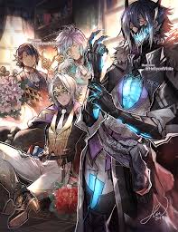 Lif Bruno Hrid And Alfonse From Fire Emblem Heroes In Suits It Was So Fun To Design Them Fire Emblem Heroes Fire Emblem Characters Fire Emblem