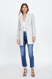 Veste Longue A Revers Inverses Zara Taille M 60 Frock Coat Coat Zara Coat