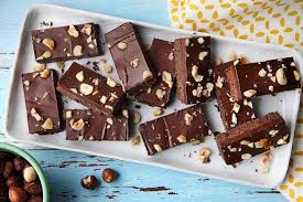 No Bake Chocolate Hazelnut Bars Kraft What S Cooking Recipe Chocolate Hazelnut Chocolate Baking Hazelnut