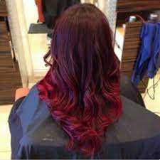 Natural red hair with highlights Brunette Brown Hair With Red Highlights Ombre Hairstyles Hairdye Red Ombre Hair Hair Color For Black Hair Ombre Hair Color
