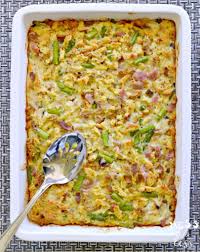 Ham And Asparagus Casserole Recipe Asparagus Casserole Asparagus Casserole Recipes Recipes