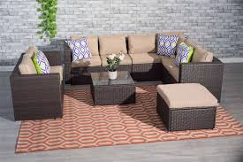 Uk based customer services team dealing with all your rattan garden furniture questions. 9 Seater Rattan Corner Garden Furniture Set Dreams Outdoors