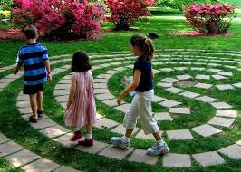 Serenity In The Garden More Musings What Gardens Are All About Labyrinth Garden Gardening For Kids Serenity Garden