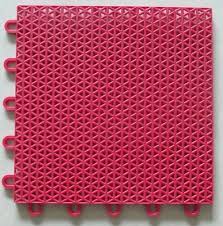 Once the tiles are locked together, they are very hard to take apart, and in some cases, liquids won't get between the adjoined edges of the product. Outdoor Interlocking Plastic Floor Tiles By Henan Sangong Lihua Industry Co Ltd China