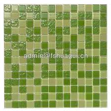 Check back in may 2019. Fresh Green Anti Slip Glass Mosaic Bathroom Tiles Singapore Hg 420011 Glass Mosaic Tile Product Huagui Mosaic Tile