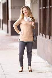 I love camel and olive, camel and grey. Mixing Camel And Gray The Blue Hydrangeas A Petite Fashion And Lifestyle Blog