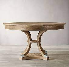 Addison Round Jupe Extension Dining Table Dining Table Extension Dining Table Expandable Round Dining Table