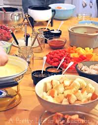 What do you think of when you hear the word fondue? Fabulous Fondue Dinner Menu A Pretty Life In The Suburbs