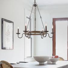 Lamps plus will help you get the look with 5 easy tips and ideas! Lnc Farmhouse 6 Lights Wagon Wheel French Country Chandeliers For Kitchen Island D28 X H28 Overstock 28150897
