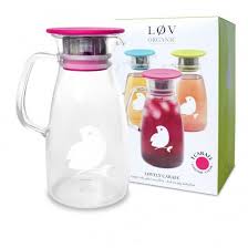 Lovely Carafe Pink Lov Organic The Glace Carafe Kusmi Tea