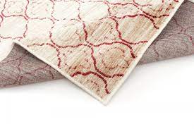 Hochwertige, einfarbige teppiche sind eine bereicherung für viele räume. Wilton Teppich Blanca Beige Rot Trendcarpet De