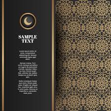 Black And Gold Business Card Background 