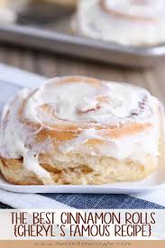 The Best Cinnamon Rolls Cheryl S Famous Recipe With Step By Step Tutorial And Tons Of Tips Mel S Kitchen Cafe Recipe Best Cinnamon Rolls Famous Recipe Cinnamon Rolls
