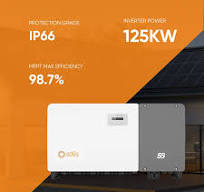 Onduleur solaire S6-GC100K Solis triphasé 100kw 110kw 125kw onduleurs  solaires reliés au réseau pour centrale solaire