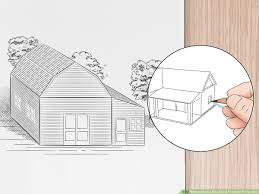 Whether you're building your home on 20 acres or just a … 3 Ways To Draw A Barn Using Freehand Perspective Wikihow