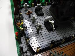 Haunted House 4 Jpg Lego Halloween Lego Village Legos