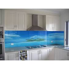 Credence En Verre Sur Mesure Credence Verre Verre Sur Mesure Meuble Cuisine