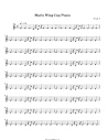 Mario Wing Cap Piano Sheet Music - Mario Wing Cap Piano Score ...