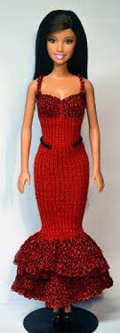 A crochet pattern for barbie. The Best Resource For Free Barbie Clothes Patterns Grandmother S Pattern Book