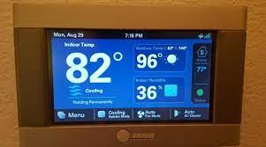 It seems to be functionings otherwise. Trane Thermostat How To Troubleshooting Guide The Indoor Haven