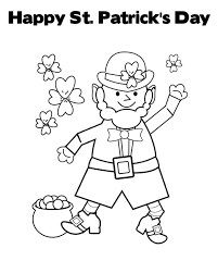 Coloring page of saint patrick driving out the snakes from ireland. St Patricks Day Coloring Pages Best Coloring Pages For Kids