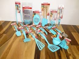Brand New Kitchenaid Aqua Sky Turquoise Blue Kitchen Utensils Blue Kitchen Utensils Tiffany Blue Kitchen Blue Kitchens
