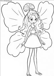 Jom download pelbagai contoh gambar mewarna barbies yang. Barbie Thumbelina Mewarnai Anak Anak Cetak
