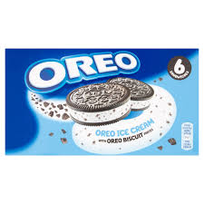 Oreo Ice Cream With Oreo Biscuits Pieces 6 X 55ml 300ml Bestway Wholesale