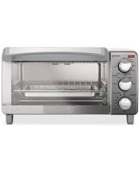 Black And Decker Spacemaker Toaster Oven White To1760ss 4 Slice Toaster Oven Macys Com Toaster Oven Toaster Oven Reviews Countertop Oven