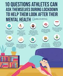 Rather than taking a chance on a strang. Believeperform ×'×˜×•×•×™×˜×¨ 10 Questions Athletes Can Ask Themselves During Lockdown To Help Them Look After Their Mental Health