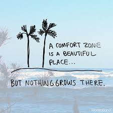 A Comfort Zone Is A Beautiful Place But Nothing Grows There Comfort Zone Quotes Life Quotes Inspirational Quotes