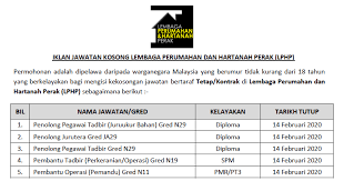Fyi!!️ ordinary matter opening at housing and. Jawatan Kosong Terkini 2020 Di Lembaga Perumahan Dan Hartanah Perak Lphp