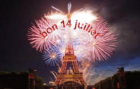 Alphabets animés de feux d'artifice. Bon 14 Juillet Tour Eiffel Feu D Artifice Image Animee Gif