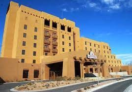 The santa claran hotel casino features an indoor pool, an onsite restaurant and bar, and a 27,000 square foot casino space. Santa Claran Hotel Casino