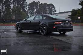 Feast Your Eyes On Aerodynamic Upgrades For Black Audi S7 Black Audi Audi Black