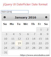 Change Date Format Of Jquery Datepicker To Dd Mm Yy