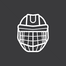 Wall w4 goalie mask junior; Ice Hockey Goalie Mask Vector Image 2029825 Stockunlimited