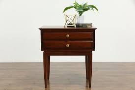 4.5 out of 5 stars. Sold Midcentury Modern 1960 Vintage Cherry Nightstand Or End Table Willett 35380 Harp Gallery Antiques Furniture
