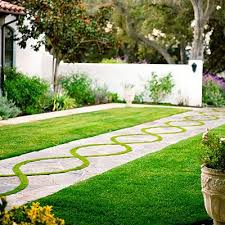 Garden Art Spiral Garden Modern Garden Flagstone Walkway