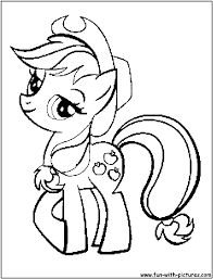 Zarra mewarnai my little pony belajar bersama zarra cute gambar. Applejack My Little Pony Para Colorear Novocom Top