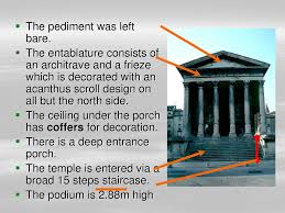 It is one of the best preserved roman temple façades to be found in the territory of the. The Maison Carree Ppt Download
