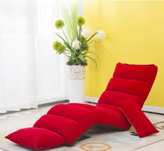 Are there any chaise lounges that can add more flair and drama to my room? 15 Floor Chaise Lounge Chair Modern Fashion 6 Color Living Room Comfort Daybed Lazy Reclining Upholstered Sleeper Sofabed Living Room Sofas Aliexpress