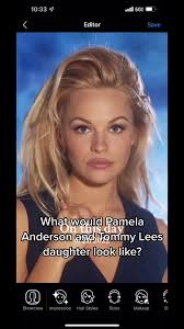 Face Morph Filter Pamela Anderson