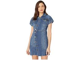 Free People The City Mini Dress Women S Dress Blue Button Down Denim Dress Ladies Mini Dresses New Look Women